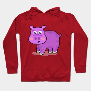 Pixel Hippo Serenade Hoodie